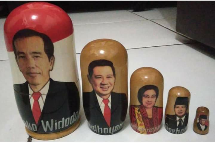 Boneka Kayu Presiden RI dari Rusia, Dokpri