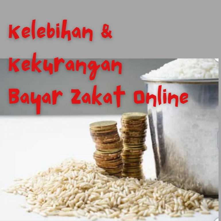 Bayar zakat online | design by ulihape