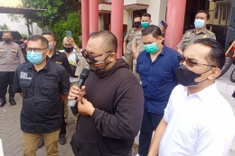 Fenomena Duta Prokes dan Duta Masker Setelah Menolak Menggunakan Masker (kompas.com/Ghinan Salman)