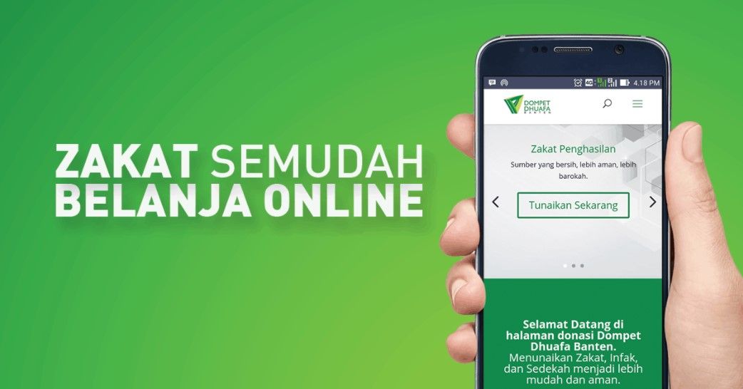 Salah satu organisasi penghimpun zakat: zakat.or.id