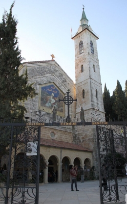 Gereja Maria Visitation di Ein Kerem (dok pribadi)
