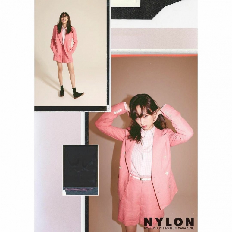Ryu Hye Young dalam pemotretan majalah Nylon Edisi Mei 2021 (instagram/nylonkorea)