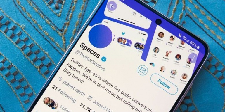Spaces menjadi cara untuk Twitter menarik para peminat streaming audio (businessinsider via kompas.com)