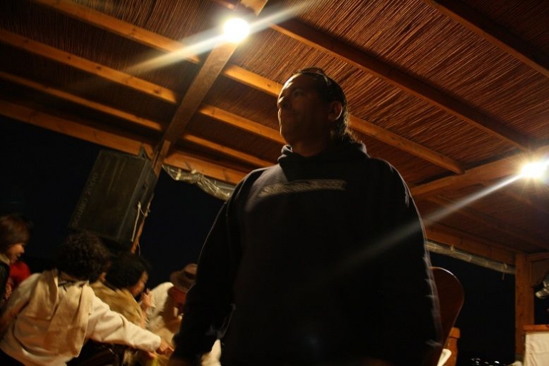 Daniel Carmel, pemimpin di perahu itu ( dok pri )