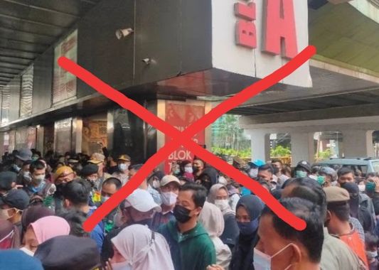 Pasar Tanah Abang (dok. kompas.com)