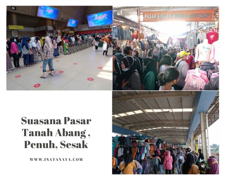 Suasana Tanah Abang. Sumber: Dokpri