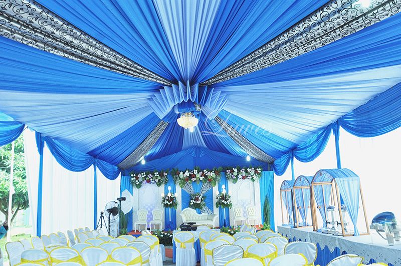 Ilustrasi tenda biru. Foto: simakterus.com