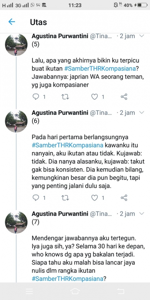 Terprovokasi oleh sesama kompasianer (Dokpri)