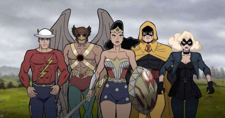 Kelompok Justice Society | Dok. Warner Bross Animation 