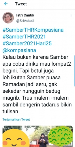 hasil ciuttanku di Twittwerku