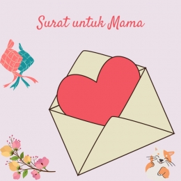 Surat untuk Mama (dokpri, dibuat dengan Canva)