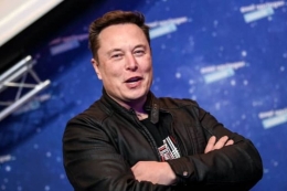 Elon Musk: Jenius dan aneh di saat yang sama? (AFP/Getty Images via kompas.com)