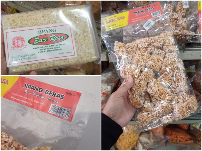 Jipang atau Bipang mudah dibeli di toko oleh-oleh |dok. pribadi.