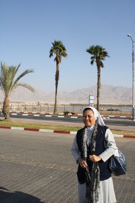 singgah di Eilat Stone ( dok pri )