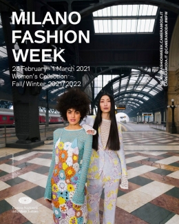 Milan Fashion Week 2021 dilakukan secara virtual. Sumber: cameramoda.it / www.fashionnetwork.com