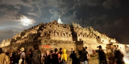 Candi Borobudur. | Dokumentasi KOMPAS.COM/AMIR SODIKIN 