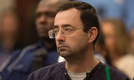 Larry Nassar dokter yang menangani persiapan atlit gymnastik wanita Amerika ke Olympiade. Photo:Rena Laverty/EPA