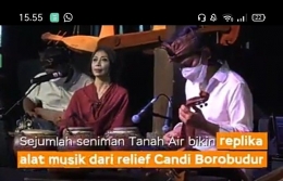 Tangkapan layar penampilan Sound of Borobudur dari YouTube Kominfo Jateng (dokumen pribadi)