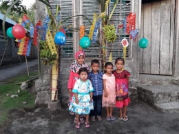 Pohon soan, tradisi penyemangat anak berpuasa di Maluku Utara - dok Fauji Yamin
