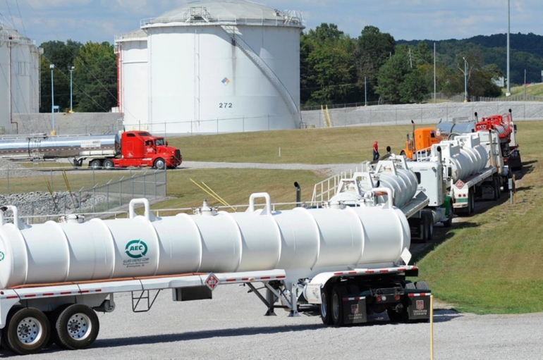 Salah satu fasilitas Colonial pipeline. Photo: AP