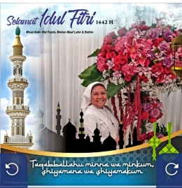 Selamat Hari raya Idul Fitri (dok pri )