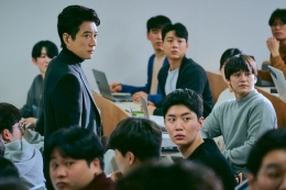 Cuplikan belajar dalam drama korea Law School. Sumber: antaranews.com