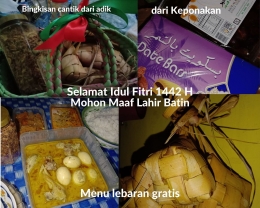 Ilustrasi : Buah tangan Mengakrabkan tali silaturahmi (dok.Pribadi)