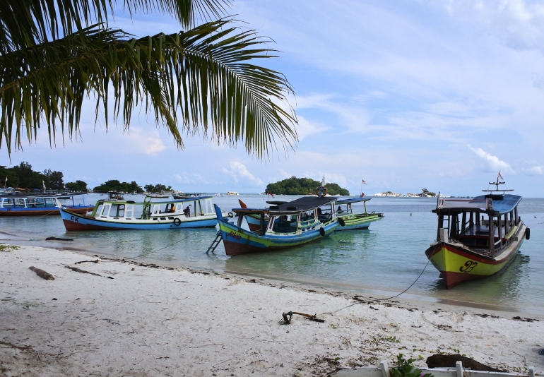 Pantai Tanjung Kelayang | Foto dokumentasi pribadi