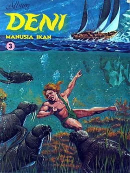 Salah satu seri buku Deni Manusia Ikan (sumber: brilio.net)