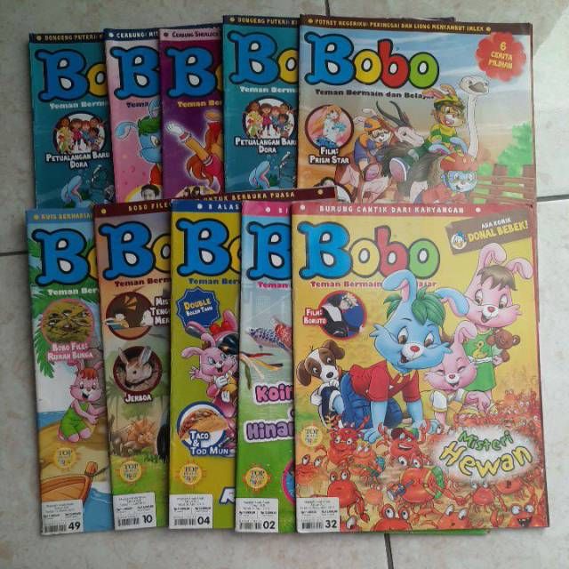 Majalah Bobo, Sumber gambar: Shopee