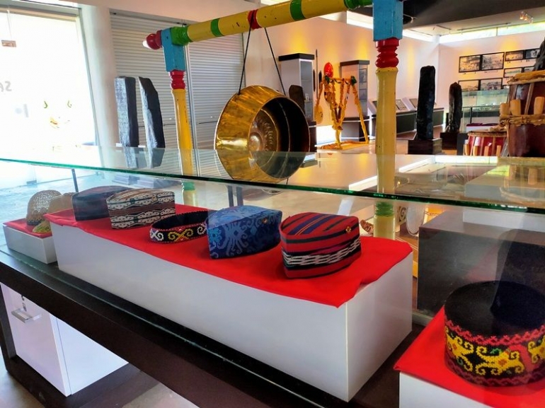 Gong juga menjadi alat musik yang dipajang di Museum Samarinda I Dokpri