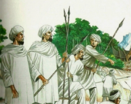 Pasukan Padri---Foto: http://budayominang.blogspot.com/2016/12/sejarah-singkat-perang-padri-1821-1837.html