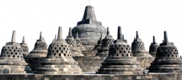 Kemegahan Candi Borobudur. Sumber: kebudayaan.kemdikbud.go.id