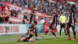 Leicester City jadi tim ke-44 yang sukses menjuarai Piala FA. (REUTERS/MATTHEW CHILDS) Sumber:CNN Indonesia