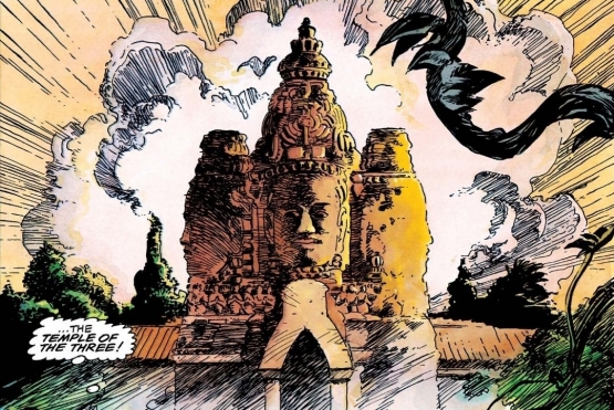 Temple of The Three di komik Doctor Strange yang berada di Indonesia. Sumber : Marvel Unlimited
