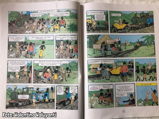 Foto: Komik Tintin karya Herge