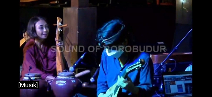 gambar dari hasil tangkap layar Youtube Sound of Borobudur