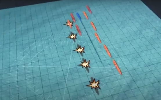 USS Tang dengan cepat menembaki 5 Kapal dengan Torpedo  - USS Tang Final Voyage (Tangkapan layar dari youtube)