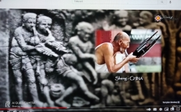 tangkap layar pembukaan seminar dan lokakarya Sound of Borobudur https://www.youtube.com/watch?v=r2wl3F3XF0Q