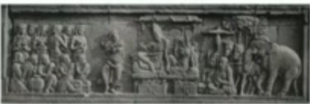Relief Awadhana Jataka 1b 19 | Youtube Sound of Borobudur