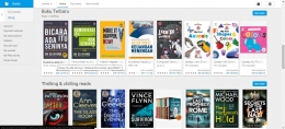 Google Playbooks untuk membaca e-book internasional. | tangkapan layar pribadi