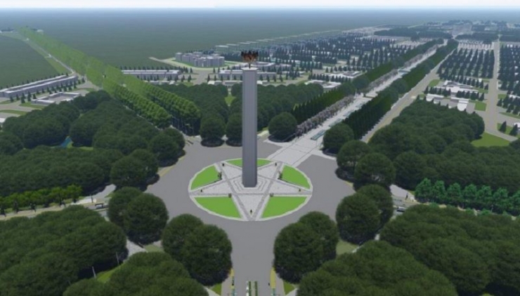 Desain Ibu Kota Negara yang Baru. Foto: economy.okezone.com.