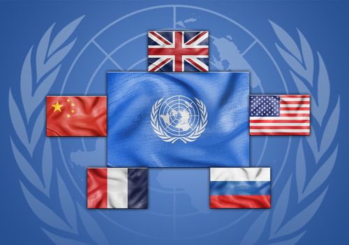Gambar 4 : Anggota Tetap Dewan Keamanan PBB yang memiliki hak Veto  adalah negara dengan kekuatan militer maju dan modern serta menguasai teknologi nuklir (nuclear capable)/manyanu.com