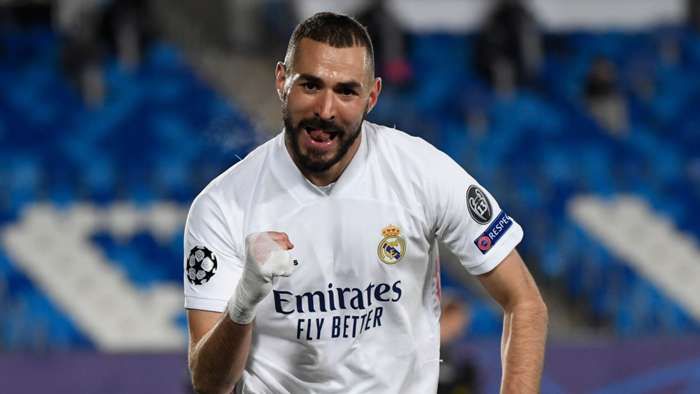 Karim Benzema, striker Real Madrid dipanggil untuk masuk skuad timnas Perancis di Piala Eropa mendatang. Sumber foto: getty images via Goal.com