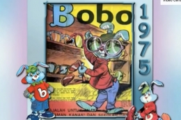 Cover Majalah Bobo tahun 1975. (Majalah Bobo via kompas.com)