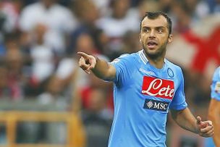 Goran Pandev. foto fabio muzzi/ afp dipublikasikan kompas.com