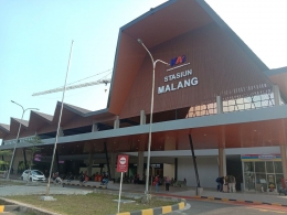 Bangunan baru Stasiun Malang - Dokumen Pribadi
