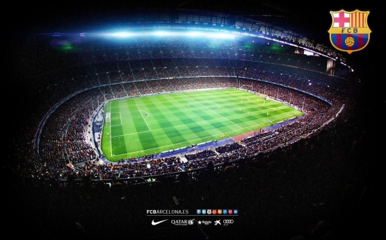 Camp Nou, stadion kebanggan Barcelona (Foto: Wallpaper Cave).