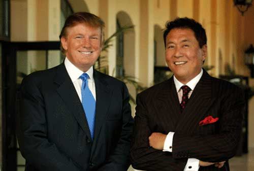 Donald Trump dan Robert Kiyosaki ( sumber Melvinmumpuni.com)