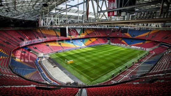 Johan Cruyff Arena, stadion kebanggaan Ajax Amsterdam dan Timnas Belanda menjadi salah satu venue di Euro 2020 (Foto: Living Map).
